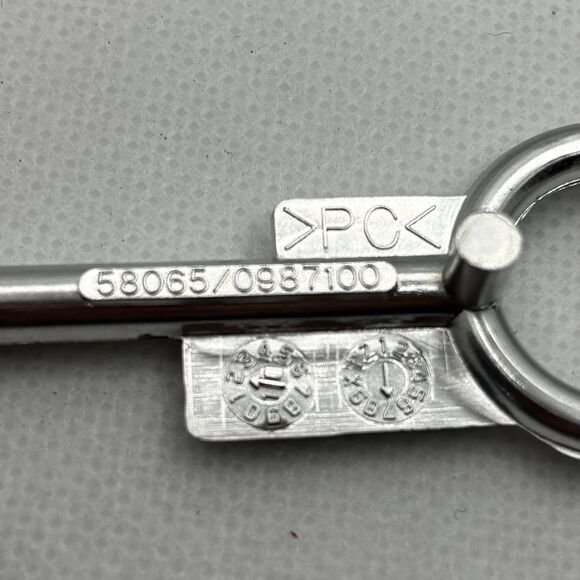 Tamiya Clodbuster Chrome Plastic Bumper RC Parts - Picture 3 of 3